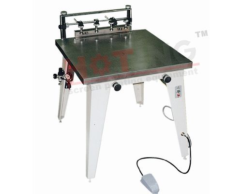 Máquina de impresión de pantalla de mesa con vacío manual