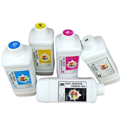 Tinta de DTF, tinta de impresión de la transferencia, tinta de CMYKW DTF, impresora de DTF
