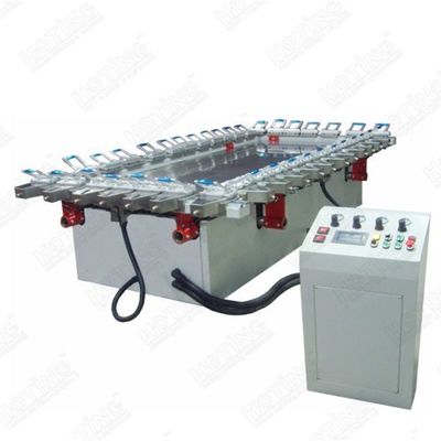 Máquina automática para estirar pantallas