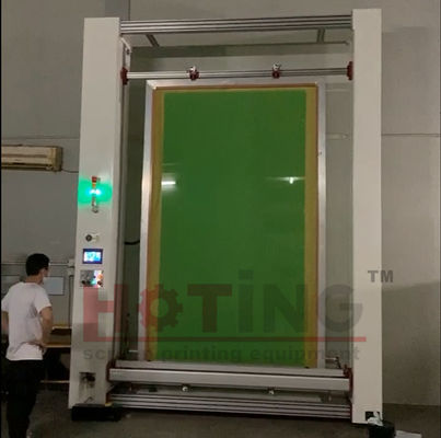 Coating automático de pantalla de gran tamaño, emulsión de auto-revestimiento en la máquina, auto pro coating, coating de emulsión de impresión en pantalla