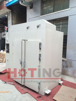Horno de secado de circulación de aire caliente, cámara de secado para serigrafía, gabinete de secado